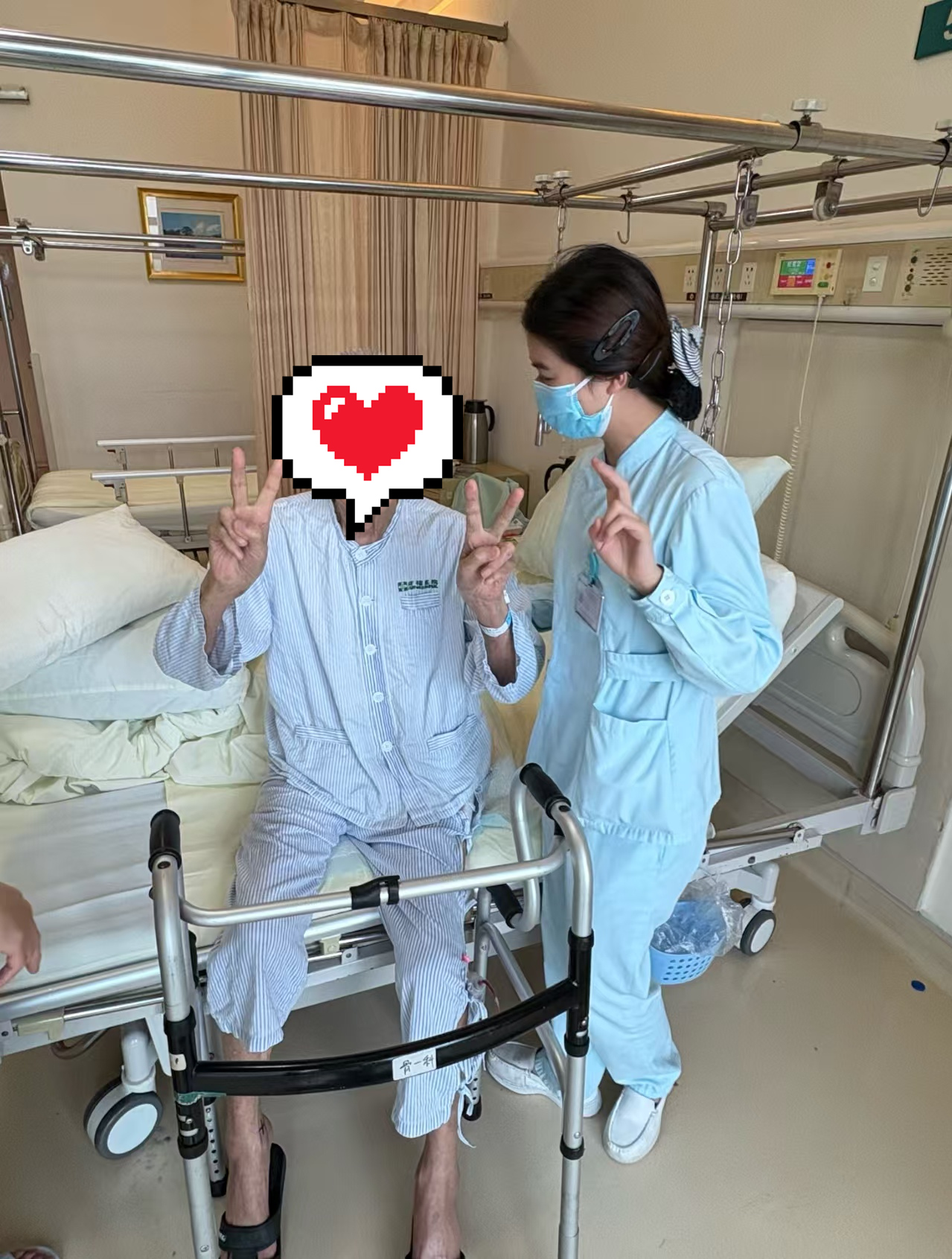 厉害了！99岁老人战胜“人生最后一次骨折”